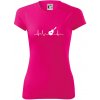 EKG akustická gitara - Dámske Fantasy športové (dresovina) - M ( Neon Pink )