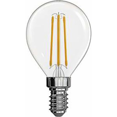 Emos LED žiarovka Filament Mini Globe E14 3,4 W, 4000 K, 470 lm