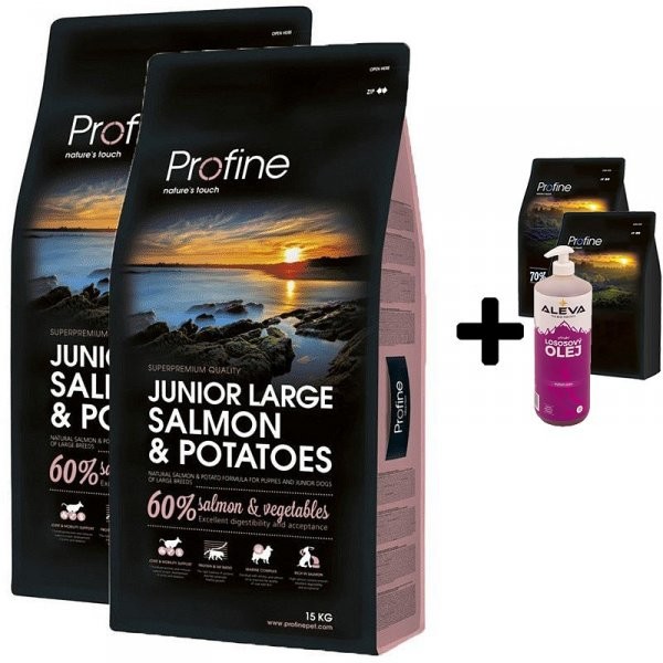 Profine Dog Junior Large Salmon & Potatoes 2 x 15 kg