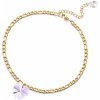 Swarovski e. retiazka na nohu Figaro sel1024