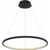 GLOBO 67192-29B RALPH závesné svietidlo LED D600mm 29W/1300lm 3000K čierna matná, opál