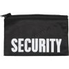NÁŠIVKA SECURITY SO ZIPSOM PREDNÁ 17,0 x 10,0 CM ČIERNA