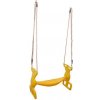 BPP Detská dvojhojdačka Double swing Seat, žltá