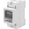 Qoltec Jednofázový merač spotreby energie na DIN lištu | 230V | LCD | 2P