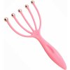 Pomôcka na masáž hlavy - ružová
