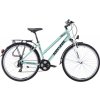Kenzel Dámské trekové kolo Stroller TR woman 2025 tyrkysovo-šedé (rám. 44)