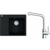 Franke SET G248 O 114.0700.677 - Set drez CNG 611-62 TL/7 onyx + batéria FS 3230.031 chróm