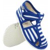 RAK detské papuče 100015 Modrý pásik