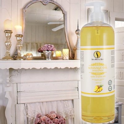 Sara Beauty Spa masážny olej Ananás 1000 ml