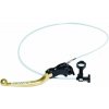 ACCOSSATO Brake lever folding ACCOSSATO RA002 with integrated remote adjuster for original brake master cylinders zlatá