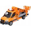 Bruder 2679 MB Sprinter s pracovnou plošinou a svetelným + zvukovým modulom