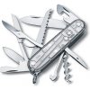 Victorinox 1.3713.T7 Huntsman Silvertech, 91 mm, transparentný strieborný