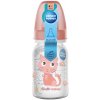 CANPOL BABIES Fľaša s potlačou Cute Animals 120 ml - ružová