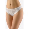 GINA Dámske francúzske čipkované tangá | 15007P - biela, 46/48