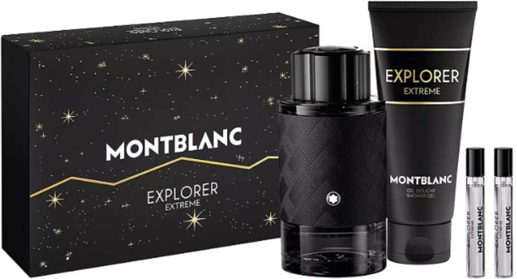 MontBlanc Explorer Extreme EDP 100 ml + EDP 2 x 7,5 ml + sprchový gel 100 ml darčeková sada