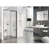 RAVAK Pivot PDOP2 Sprchové dvere do niky/roh.kút 120x190 Profil BLACK s.Číre + vešiak 03GG0300Z1