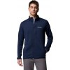 Columbia Pánska mikina Essential Hike™ Grid Fleece Full Zip modrá Farba: Collegiate Navy, Veľkosť: M