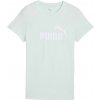 Puma Dámske tričko ESSENTIALS NO.1 LOGO TEE svetlo zelená biela