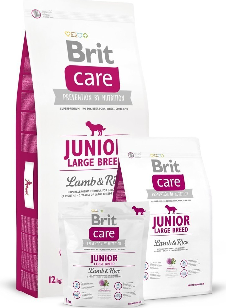 Brit Care Junior Large Breed Jahňa a Ryža 3 kg od 23,99 € - Heureka.sk