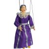 Sádrová marioneta Kráľovná, 20 cm