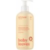 Attitude Detské telové mydlo a šampón 2 v 1 Babyleaves s vôňou hruškovej šťavy 473 ml