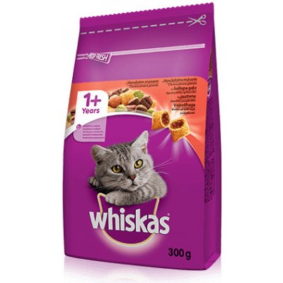 Whiskas Adult s hovädzím mäsom 300 g