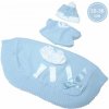 Oblečenie pre bábiky Llorens M635-61 oblečok pre bábiku New Born veľkosti 35-36 cm (8426265565610)