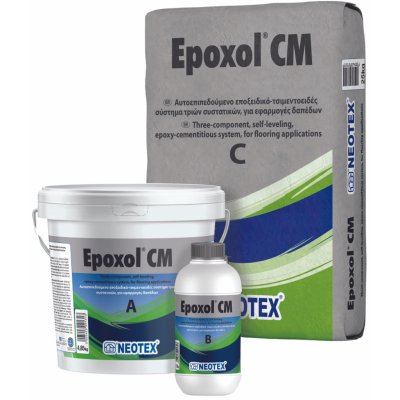 EPOXOL CM epoxidový trojzložkový samonivelačný poter 31 kg
