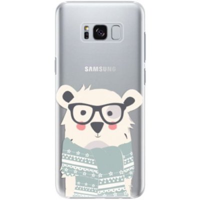 Púzdro iSaprio - Bear With Scarf - Samsung Galaxy S8