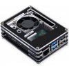 52Pi - Priehľadný akrylový box s chladičom pre Raspberry Pi 5