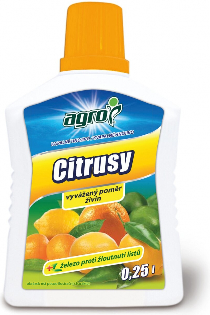 Agro CS Kvapalné hnojivo na citrusy 250 ml
