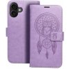 Mezzo Book Case Xiaomi Redmi Note 14 4G (Global - 164,84mm X 78,15mm X 8,16mm) lapač snov Purple