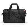 Cestovná taška Reisenthel Allrounder L Glossy Dots - 30L - čierna
