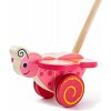 Bigjigs Toys Drevené strkadlo Motýľ