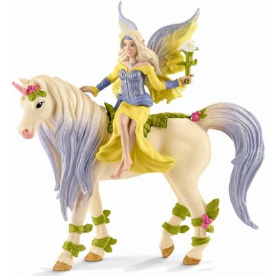 Schleich 70565 postavička víla Sera s kvetinovým jednorožcom