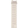 Ferm Living Závesný meter z organickej bavlny Abode Embroidered Off White