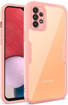 Púzdro Beweare 360 obojstranné TPU Samsung Galaxy A13 5G / A04s - ružové