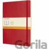 Moleskine Zápisník mäkké dosky B5 linajkový červený