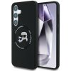 Karl Lagerfeld Liquid Silicone K&CH Heads MagSafe Samsung Galaxy S25+ čierny 57983124072