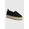 Calvin Klein Jeans Espadrilky Platform Espadrille Uc YW0YW01377 Čierna