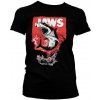 imago Dámské tričko Jaws Shark Smoke černá