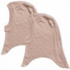 Kukla z merino vlny 2 kusy ružová dry rose FELIX WHEAT Veľkosť: 48-51cm (9-24 měsíců)