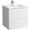 Laufen Pro S - Skrinka s umývadlom, 59x60x49 cm, 2 zásuvky, matná biela H8649602601041