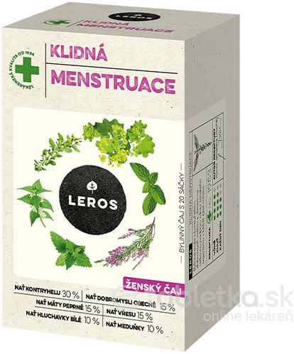 LEROS POKOJNÁ MENŠTRUÁCIA 20 x 1,5 g