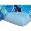 Dadka Froté prestieradlo svetlo modré 90 × 200 × 15 cm