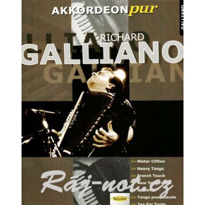 Richard Galliano noty pre akordeón