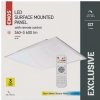 ZM5173 LED panel 60x60 štvorcový 40W s rámom, stmievateľný. so zmenou CCT EMOS Lighting