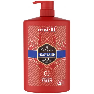 Old Spice Captain Sprchový Gel & Šampon pro muže, 1000 ml