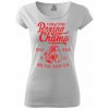 Boxing Champ - Pure dámske tričko - L ( Biela )