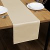 Biante Saténový behúň na stôl polyesterový Satén LUX-054 Latte 20x140 cm